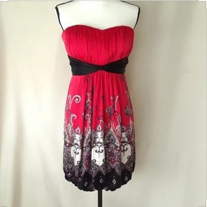 NEW BEBE Strapless Dress